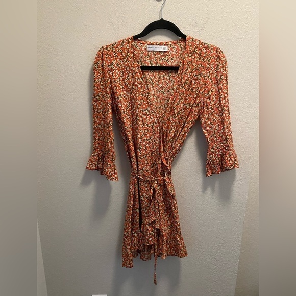 Faithful The Brand Floral Wrap Dress - Picture 4 of 14